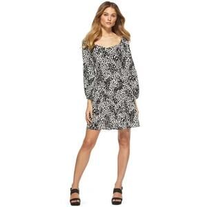 NWT‎ Scoop Women’s Square Neck Dress Animal Print Size: XS